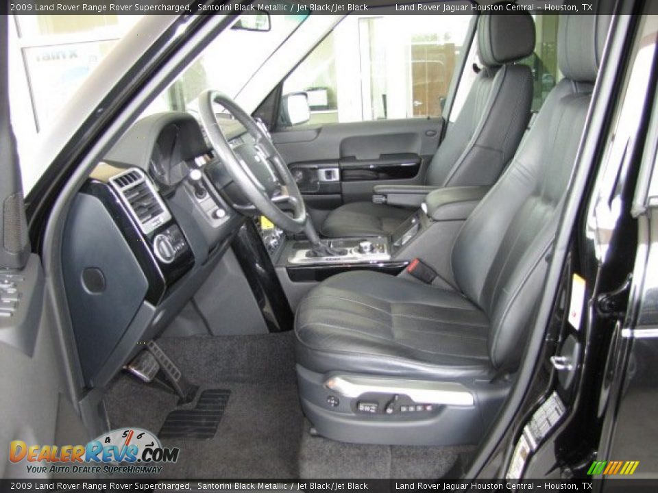 Front Seat of 2009 Land Rover Range Rover Supercharged Photo #2