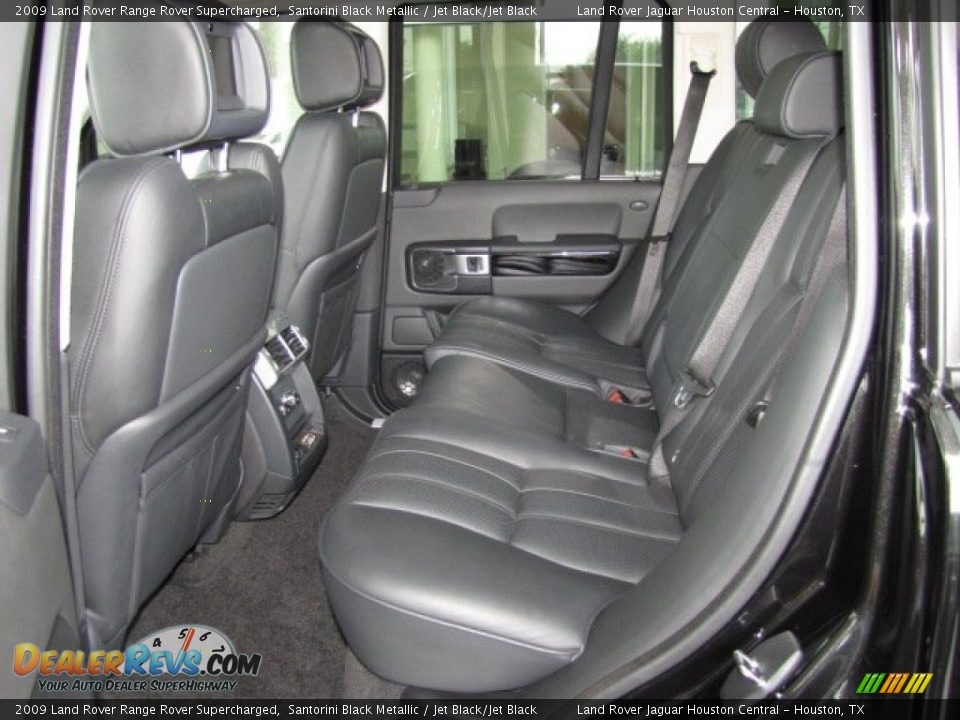 Rear Seat of 2009 Land Rover Range Rover Supercharged Photo #4