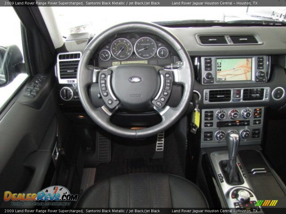 Dashboard of 2009 Land Rover Range Rover Supercharged Photo #13