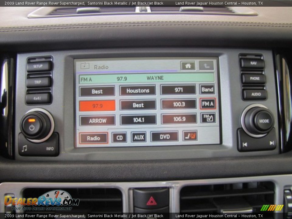 Audio System of 2009 Land Rover Range Rover Supercharged Photo #17