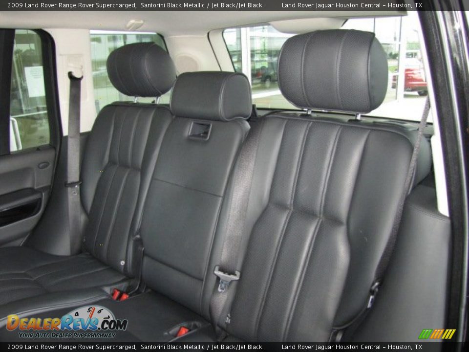 Rear Seat of 2009 Land Rover Range Rover Supercharged Photo #30