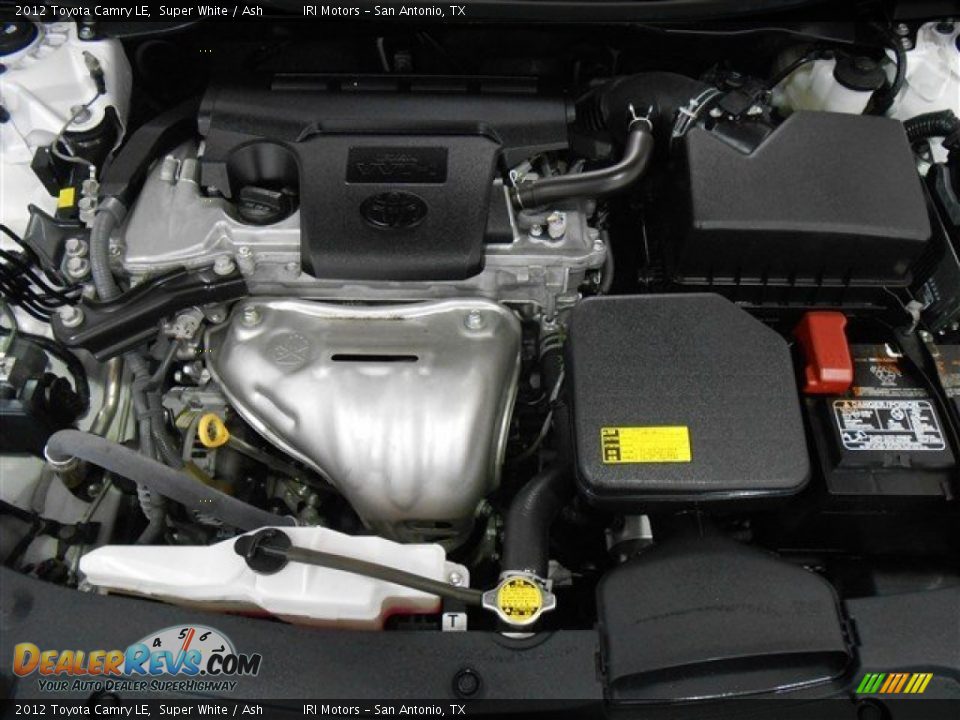 2012 Toyota Camry LE Super White / Ash Photo #22