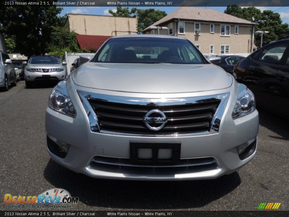 2013 Nissan Altima 2.5 S Brilliant Silver / Charcoal Photo #2