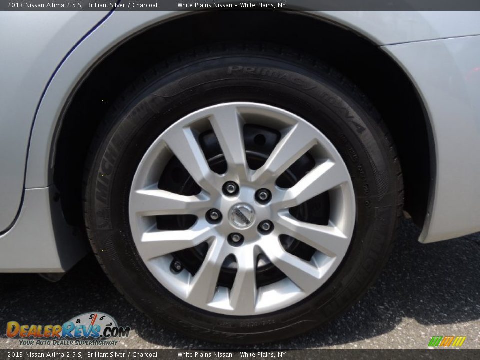 2013 Nissan Altima 2.5 S Brilliant Silver / Charcoal Photo #3