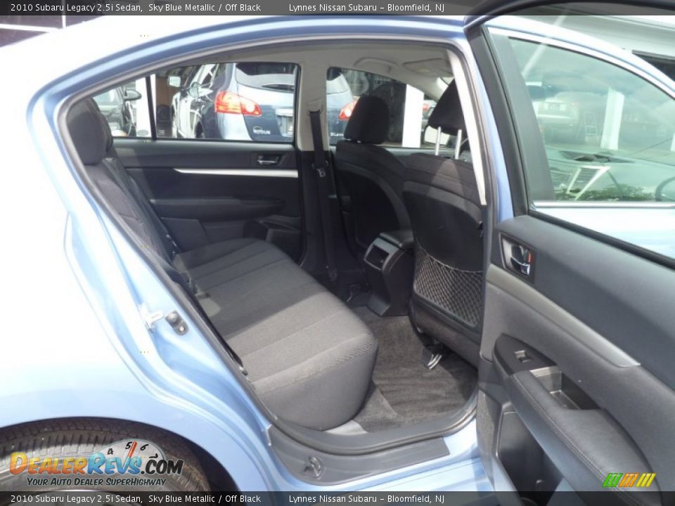 2010 Subaru Legacy 2.5i Sedan Sky Blue Metallic / Off Black Photo #7