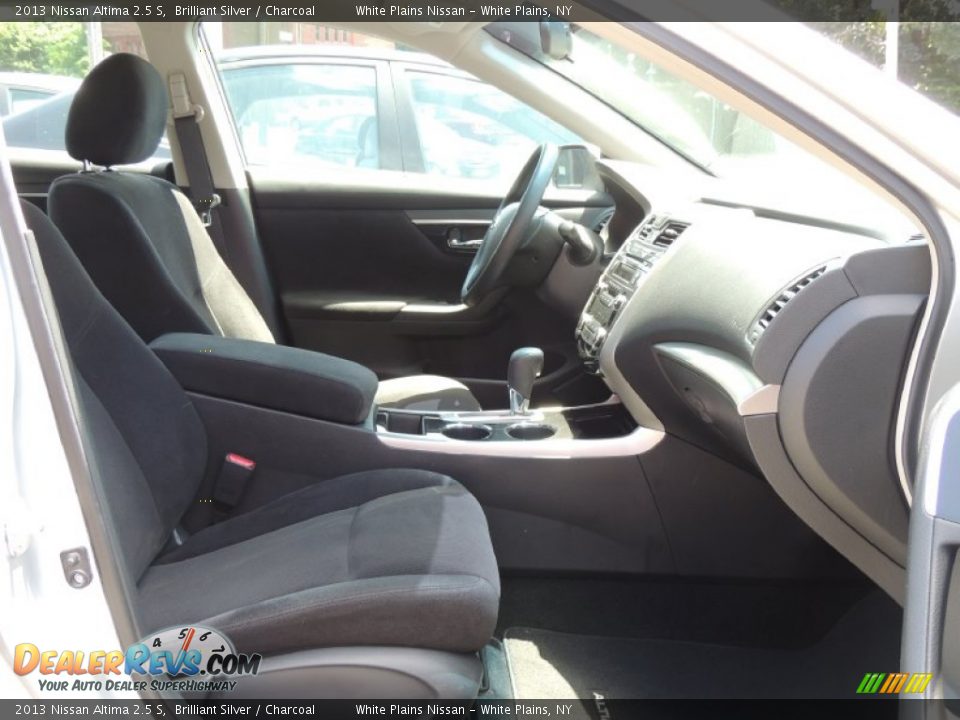 2013 Nissan Altima 2.5 S Brilliant Silver / Charcoal Photo #10