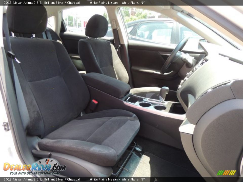 2013 Nissan Altima 2.5 S Brilliant Silver / Charcoal Photo #11