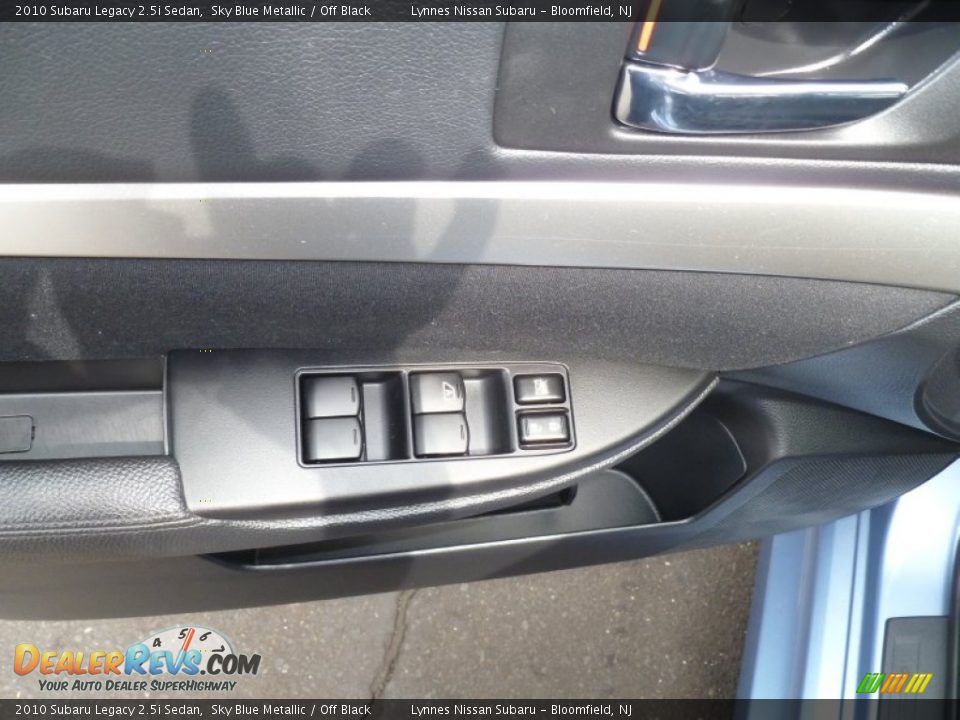 2010 Subaru Legacy 2.5i Sedan Sky Blue Metallic / Off Black Photo #11