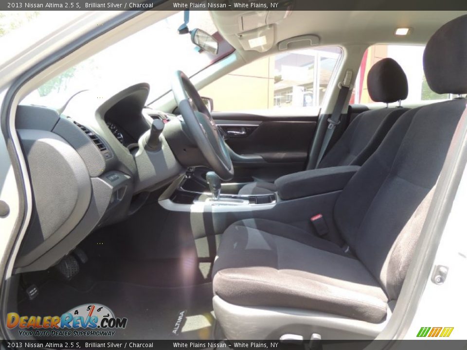2013 Nissan Altima 2.5 S Brilliant Silver / Charcoal Photo #13