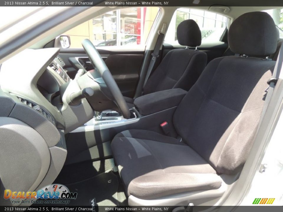 2013 Nissan Altima 2.5 S Brilliant Silver / Charcoal Photo #14