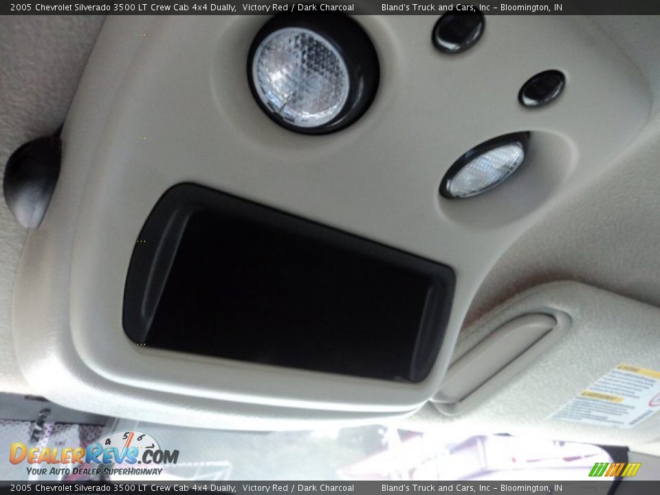 2005 Chevrolet Silverado 3500 LT Crew Cab 4x4 Dually Victory Red / Dark Charcoal Photo #25