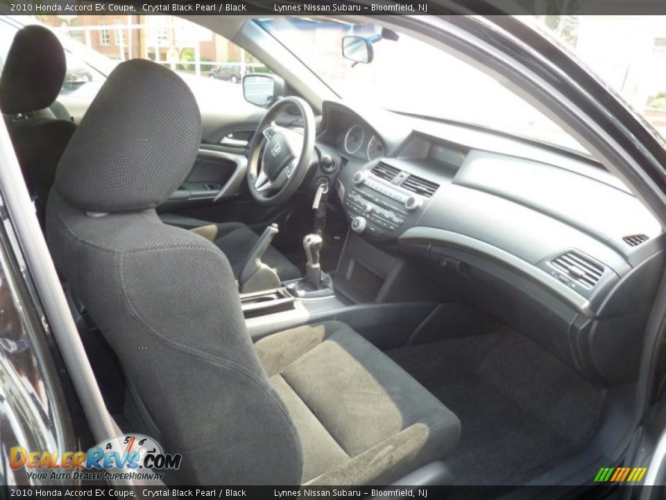 2010 Honda Accord EX Coupe Crystal Black Pearl / Black Photo #5