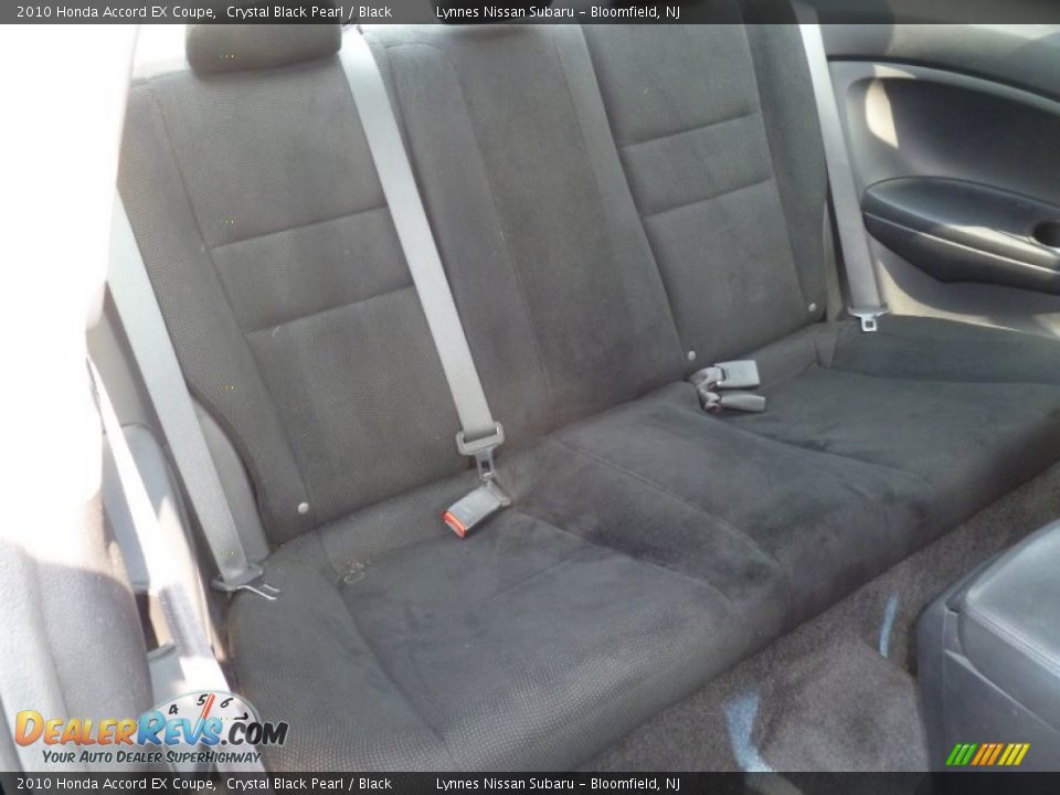 2010 Honda Accord EX Coupe Crystal Black Pearl / Black Photo #6