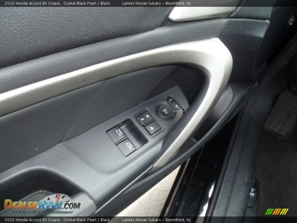 2010 Honda Accord EX Coupe Crystal Black Pearl / Black Photo #11