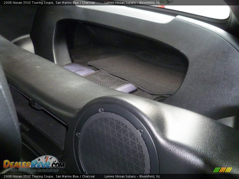 2008 Nissan 350Z Touring Coupe San Marino Blue / Charcoal Photo #11