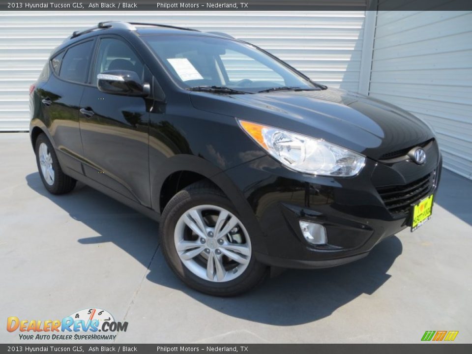 2013 Hyundai Tucson GLS Ash Black / Black Photo #2