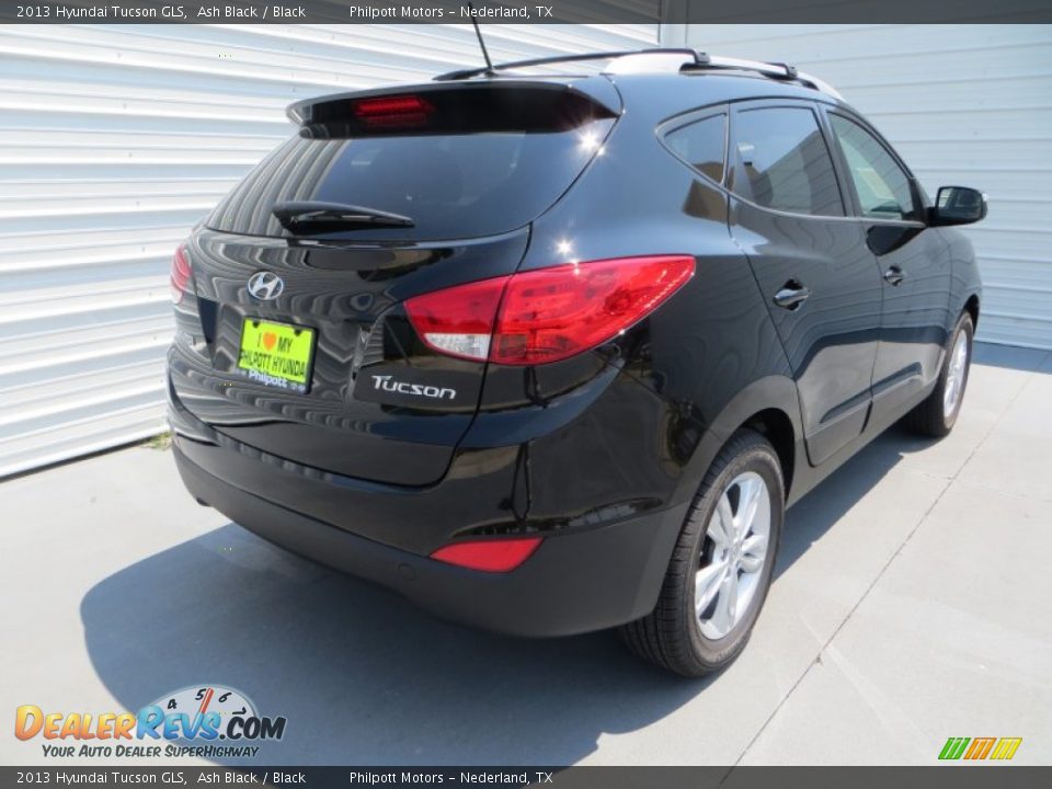 2013 Hyundai Tucson GLS Ash Black / Black Photo #4