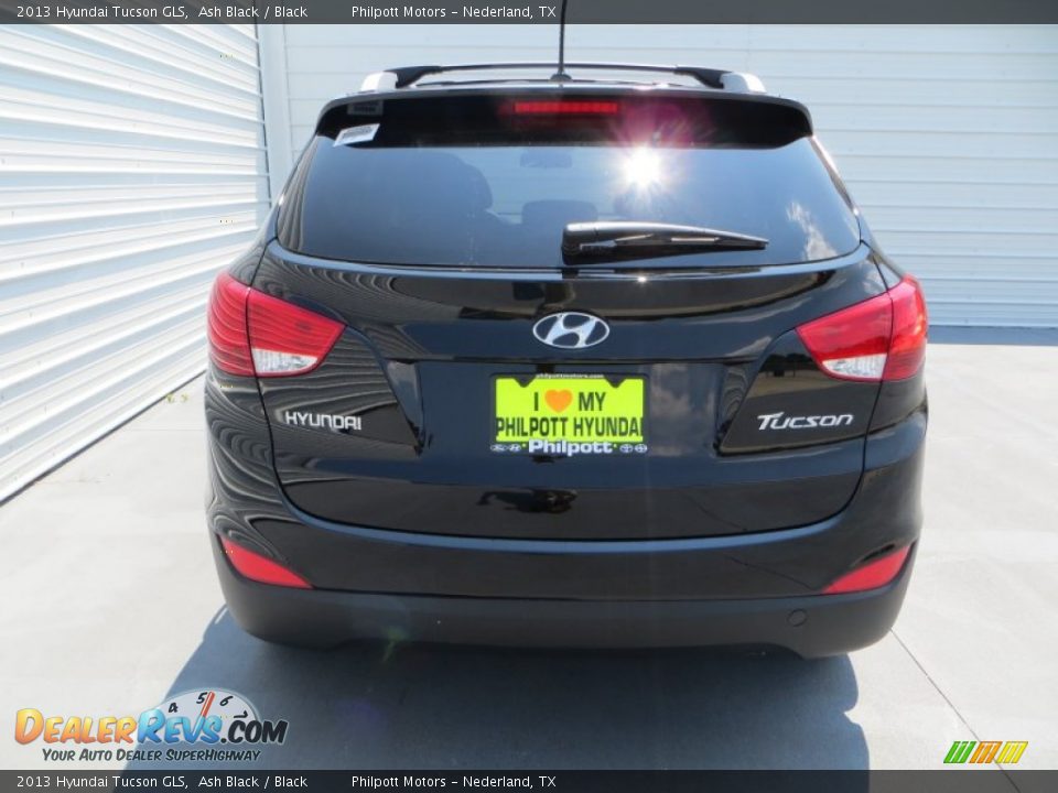 2013 Hyundai Tucson GLS Ash Black / Black Photo #5