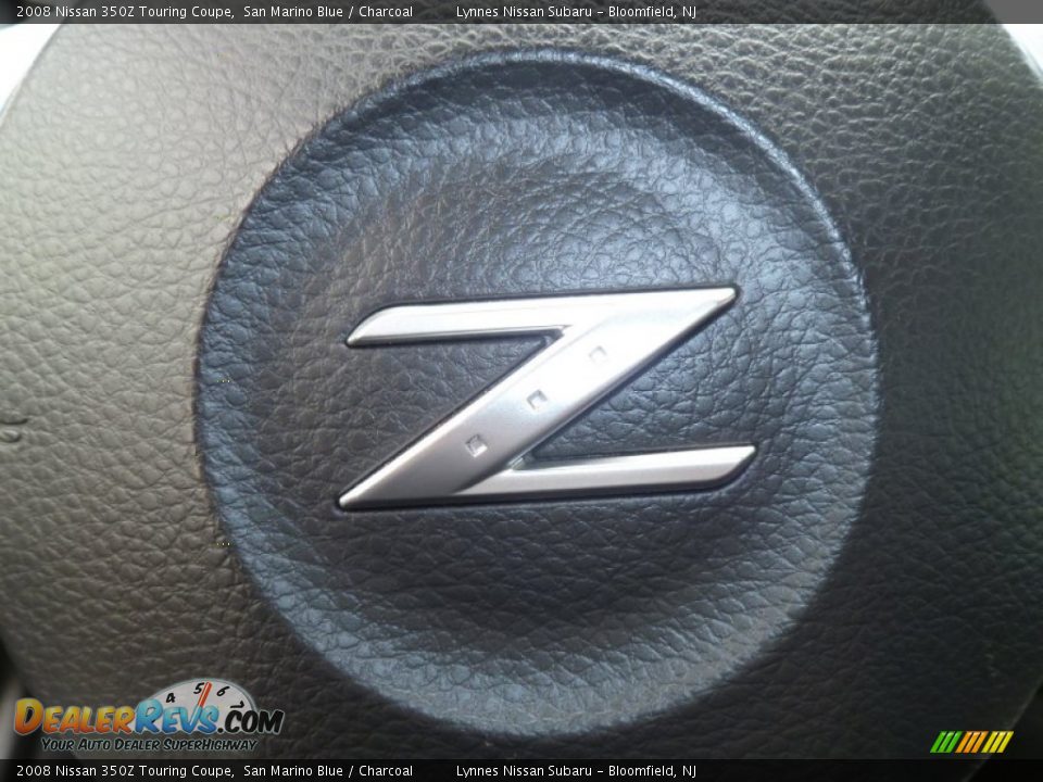 2008 Nissan 350Z Touring Coupe San Marino Blue / Charcoal Photo #20