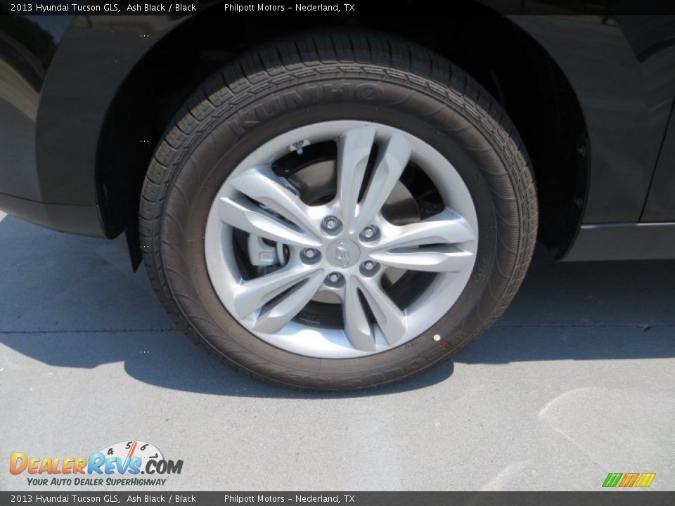 2013 Hyundai Tucson GLS Ash Black / Black Photo #10