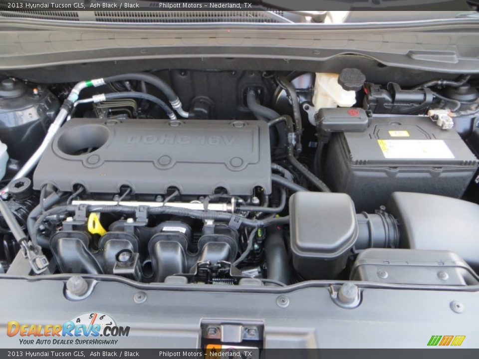 2013 Hyundai Tucson GLS Ash Black / Black Photo #14