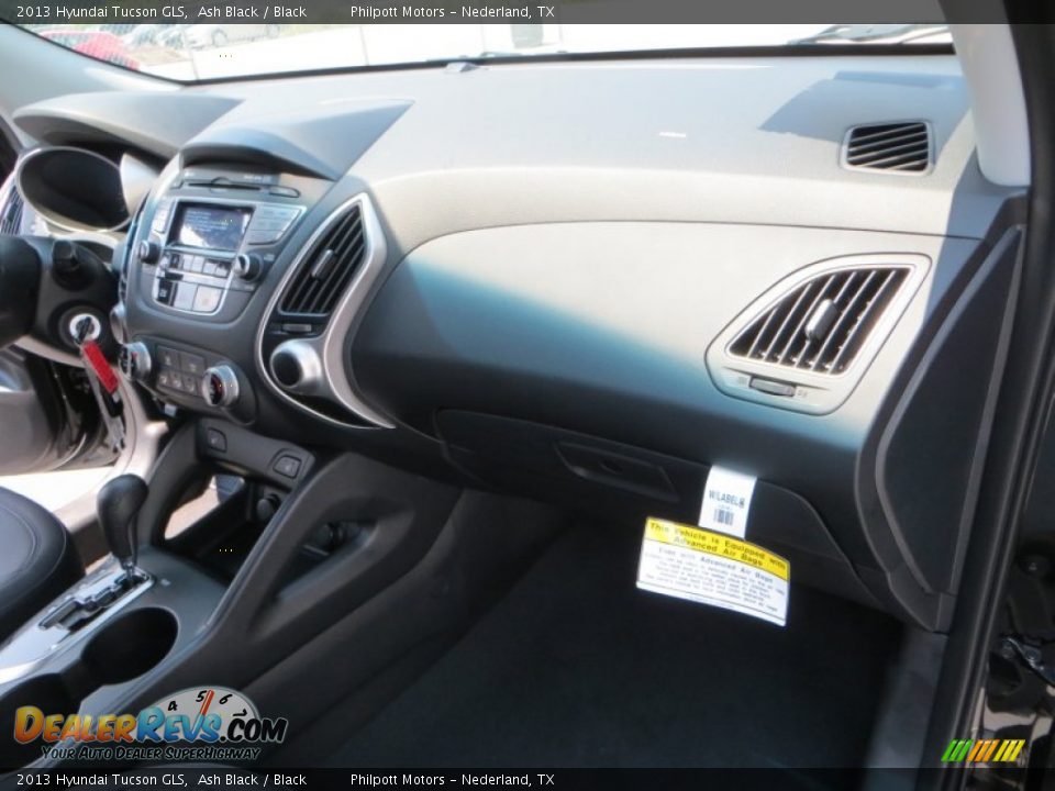 2013 Hyundai Tucson GLS Ash Black / Black Photo #16