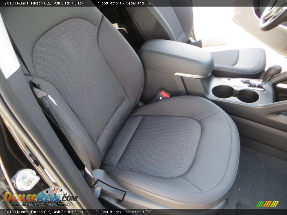 2013 Hyundai Tucson GLS Ash Black / Black Photo #17