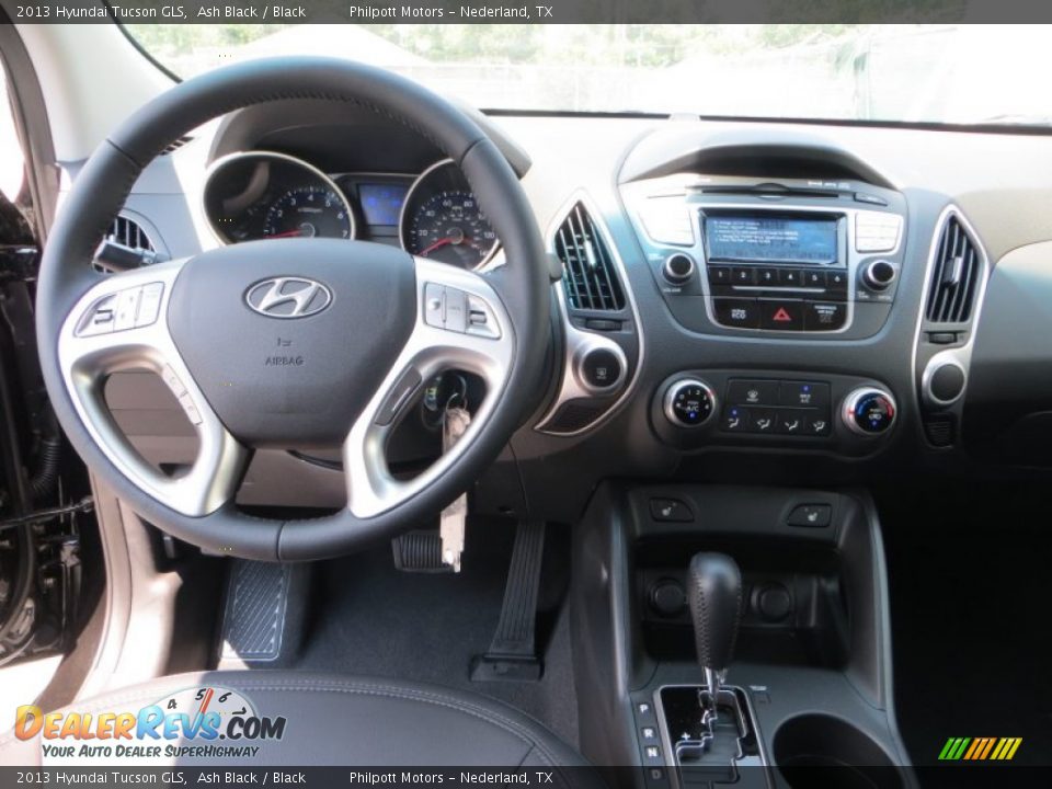 2013 Hyundai Tucson GLS Ash Black / Black Photo #24