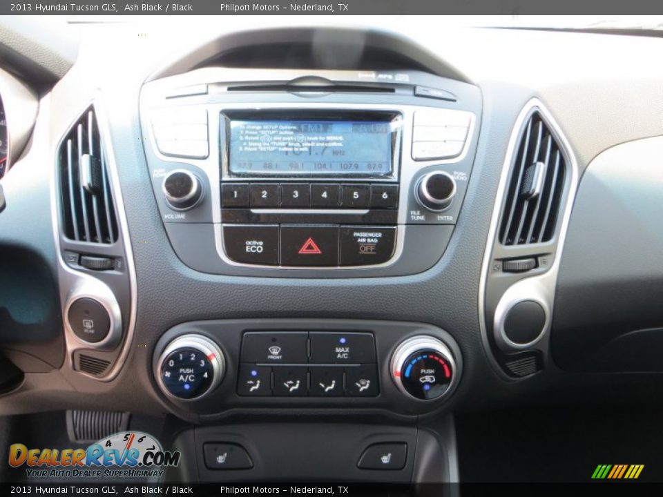 2013 Hyundai Tucson GLS Ash Black / Black Photo #25