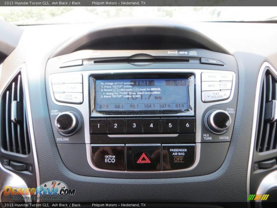 2013 Hyundai Tucson GLS Ash Black / Black Photo #26