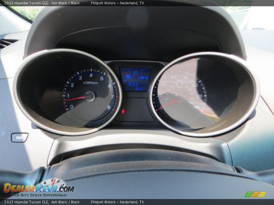 2013 Hyundai Tucson GLS Ash Black / Black Photo #31