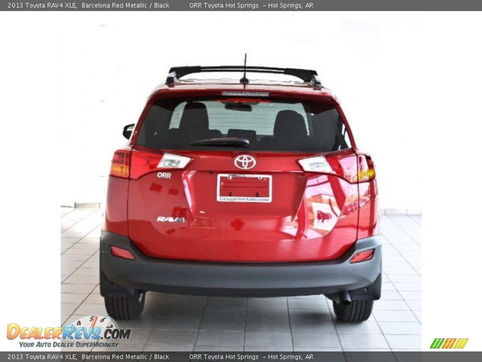 2013 Toyota RAV4 XLE Barcelona Red Metallic / Black Photo #4