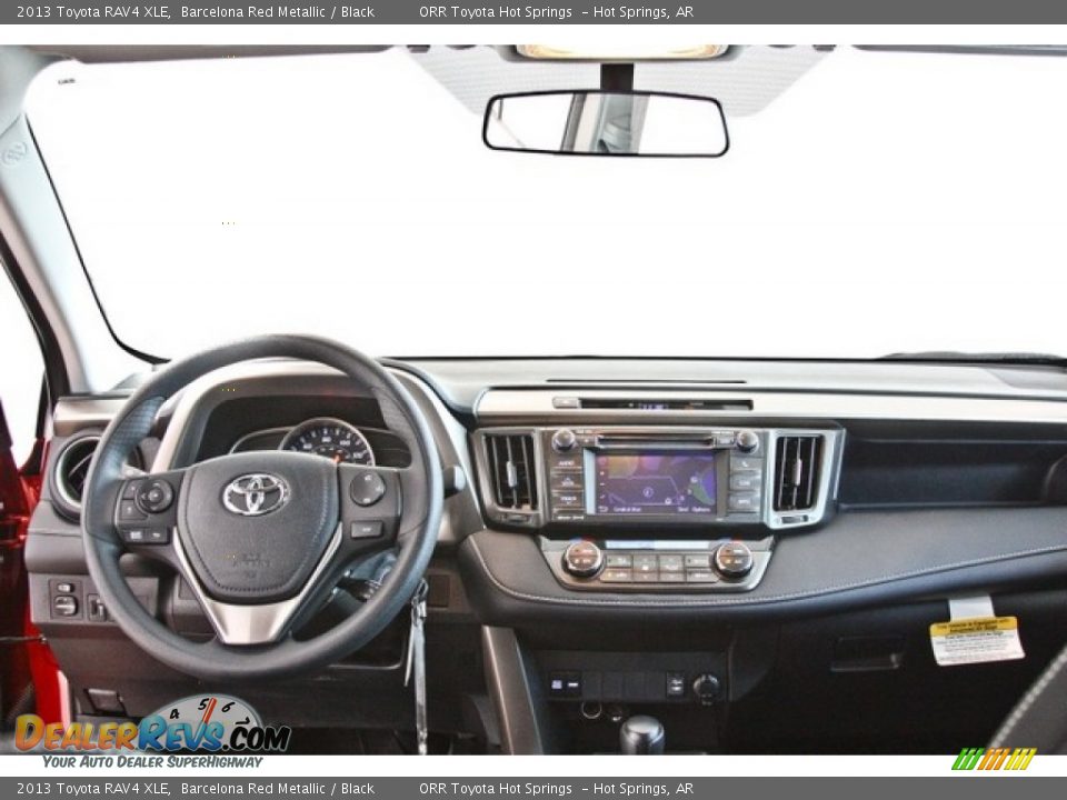 2013 Toyota RAV4 XLE Barcelona Red Metallic / Black Photo #11