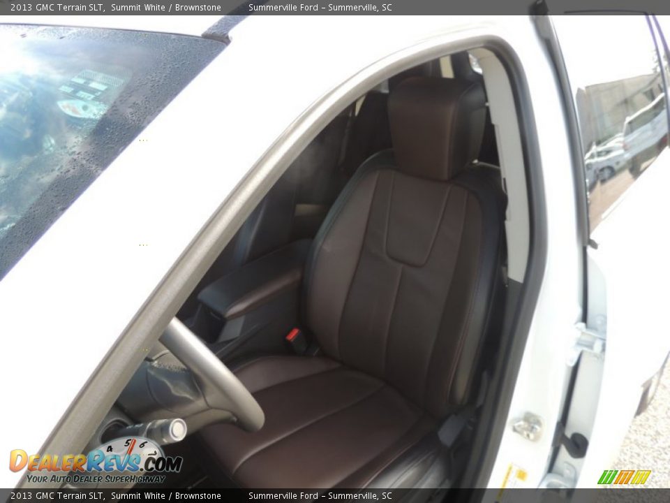 2013 GMC Terrain SLT Summit White / Brownstone Photo #5