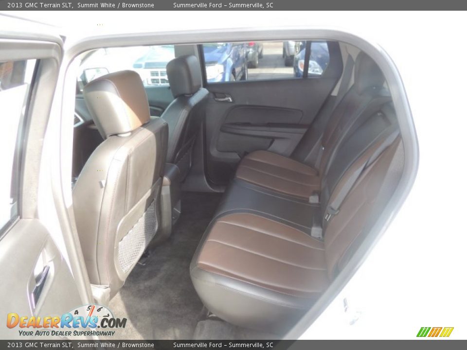 2013 GMC Terrain SLT Summit White / Brownstone Photo #7