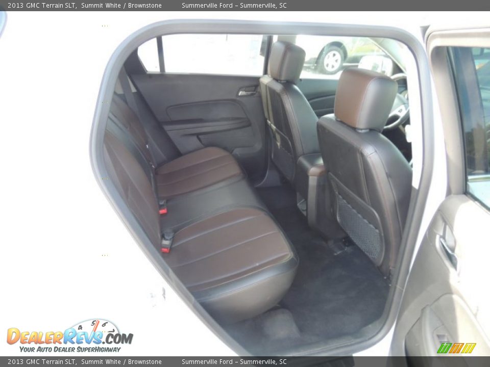 2013 GMC Terrain SLT Summit White / Brownstone Photo #11