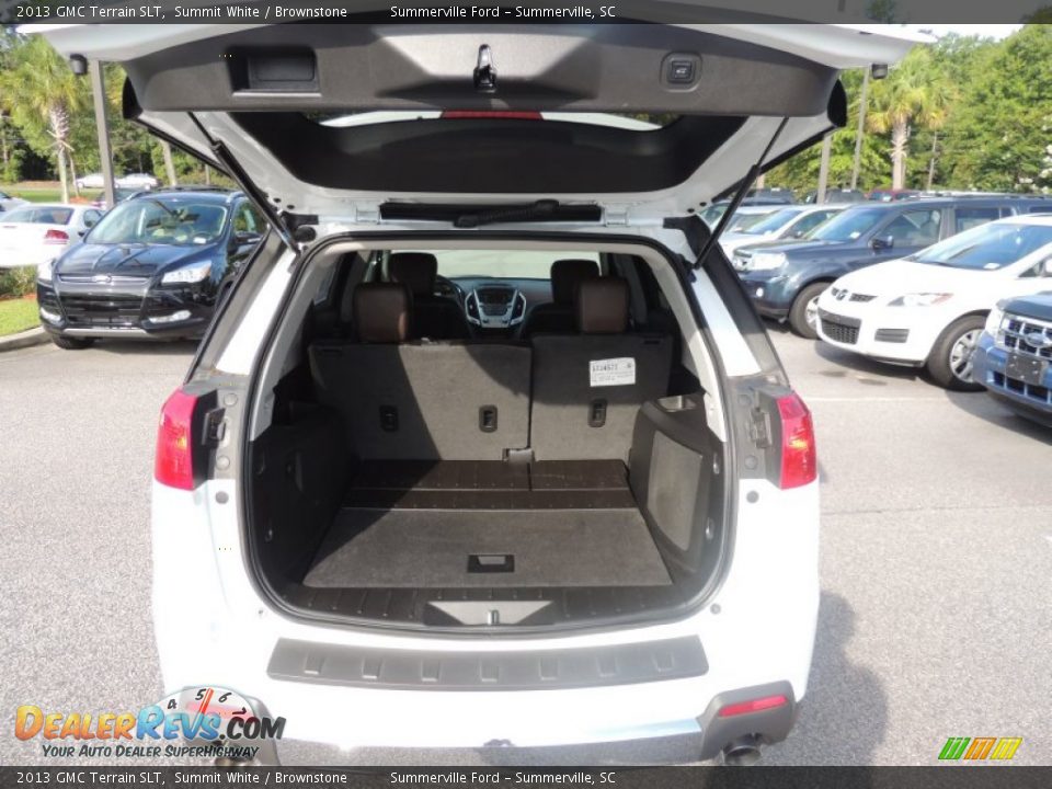2013 GMC Terrain SLT Summit White / Brownstone Photo #13