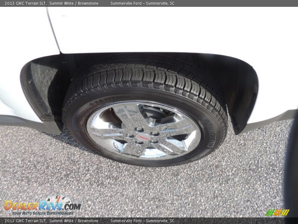 2013 GMC Terrain SLT Summit White / Brownstone Photo #15