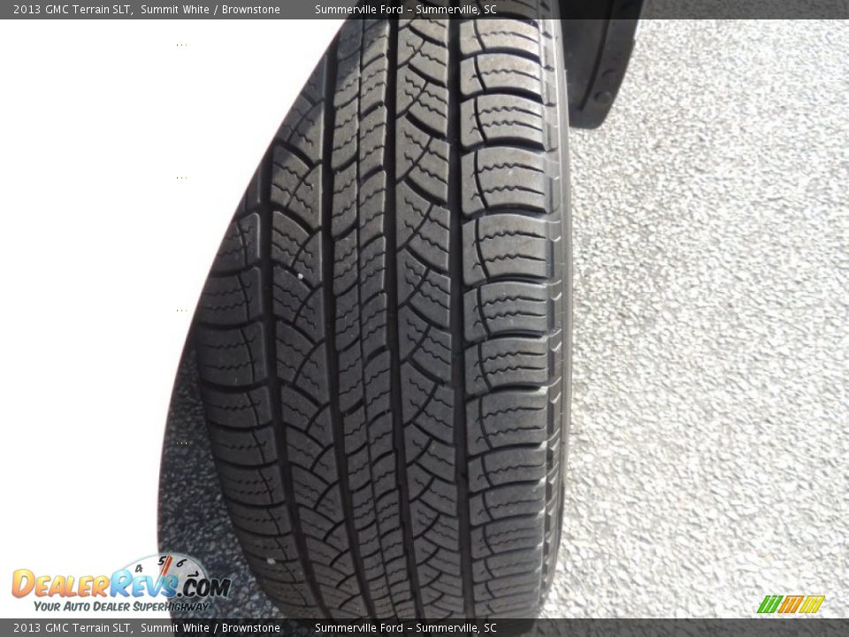 2013 GMC Terrain SLT Summit White / Brownstone Photo #16