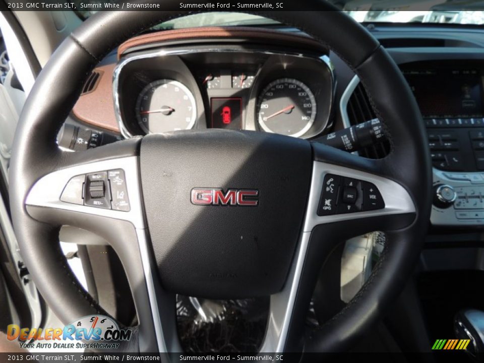 2013 GMC Terrain SLT Summit White / Brownstone Photo #20