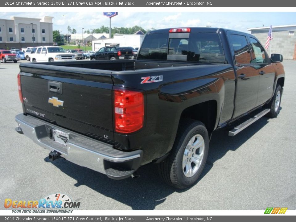 2014 Chevrolet Silverado 1500 LT Z71 Crew Cab 4x4 Black / Jet Black Photo #5