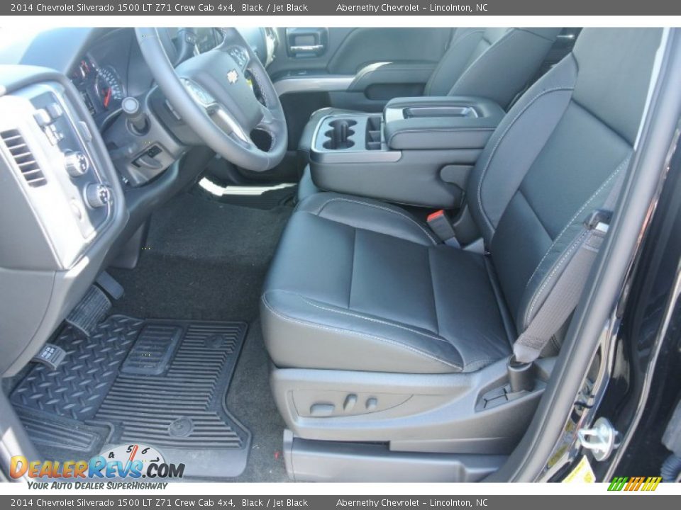2014 Chevrolet Silverado 1500 LT Z71 Crew Cab 4x4 Black / Jet Black Photo #8