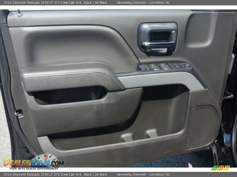 2014 Chevrolet Silverado 1500 LT Z71 Crew Cab 4x4 Black / Jet Black Photo #9