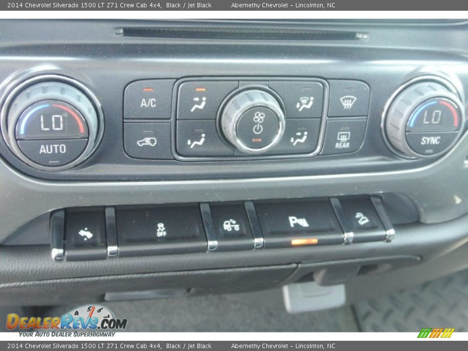 2014 Chevrolet Silverado 1500 LT Z71 Crew Cab 4x4 Black / Jet Black Photo #12