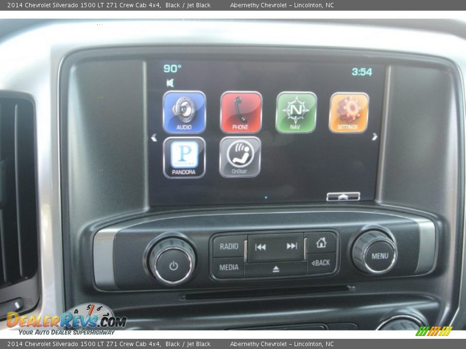 2014 Chevrolet Silverado 1500 LT Z71 Crew Cab 4x4 Black / Jet Black Photo #13