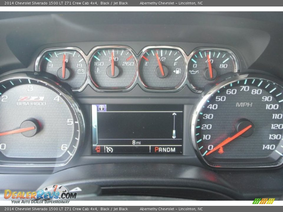 2014 Chevrolet Silverado 1500 LT Z71 Crew Cab 4x4 Gauges Photo #15