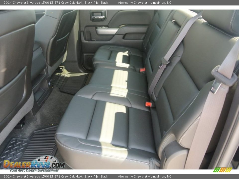 2014 Chevrolet Silverado 1500 LT Z71 Crew Cab 4x4 Black / Jet Black Photo #16
