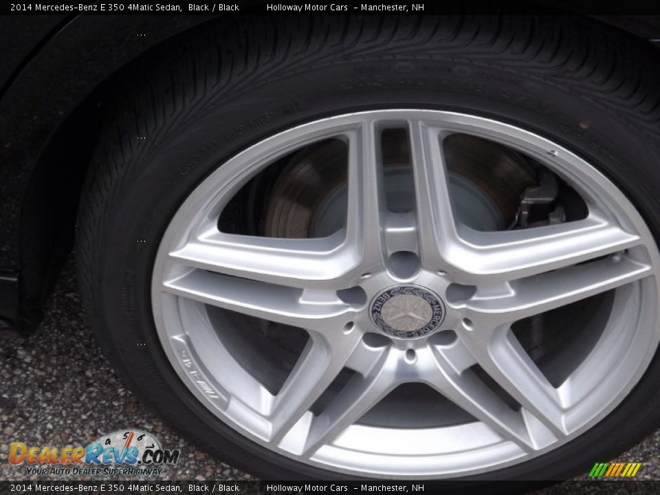 2014 Mercedes-Benz E 350 4Matic Sedan Black / Black Photo #5