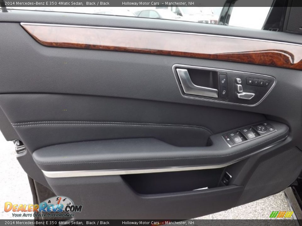 2014 Mercedes-Benz E 350 4Matic Sedan Black / Black Photo #11