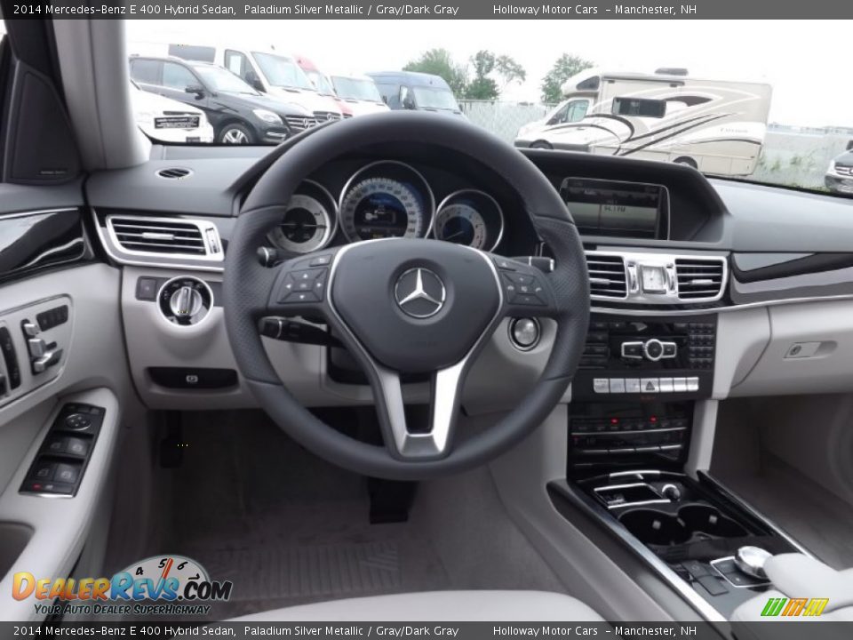 Dashboard of 2014 Mercedes-Benz E 400 Hybrid Sedan Photo #7